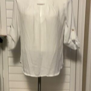 a'gaci Classic White Blouse